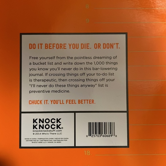 The Chuck It List - Picture 4 of 7